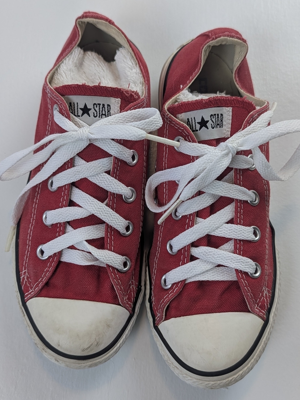 Converse All Star Kids Low Top Sneakers - Red